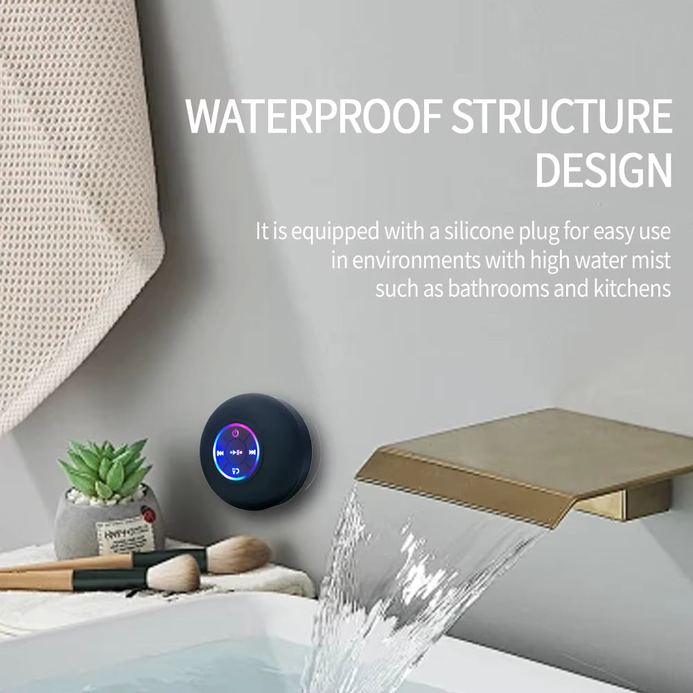 ShowerSound™ -Waterproof Bluetooth Speaker for Your Shower