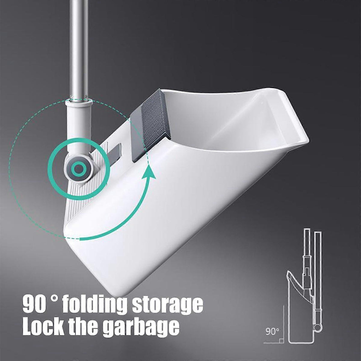 CleanSweep™ 3-in-1 Broom Dustpan Set
