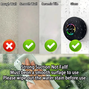 ShowerSound™ -Waterproof Bluetooth Speaker for Your Shower